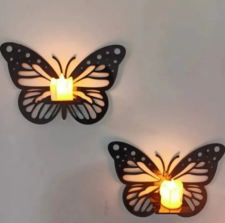 Lifestyle Glory Butterfly Wooden Wall Shelf