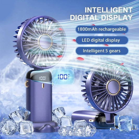 Summer Mini Fan – USB Rechargeable