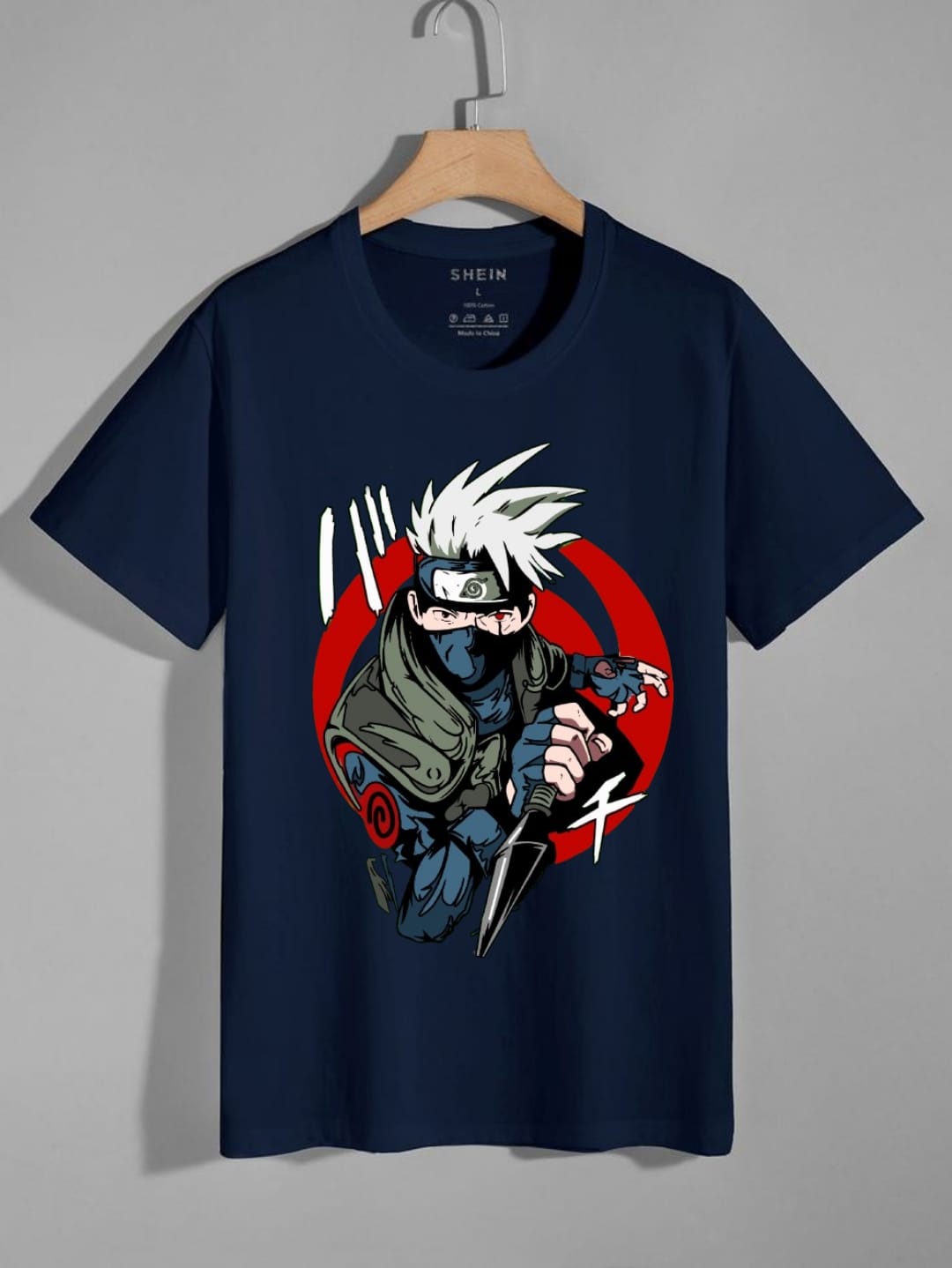 Kakashi Hatake Anime Tee  for Men & Boys