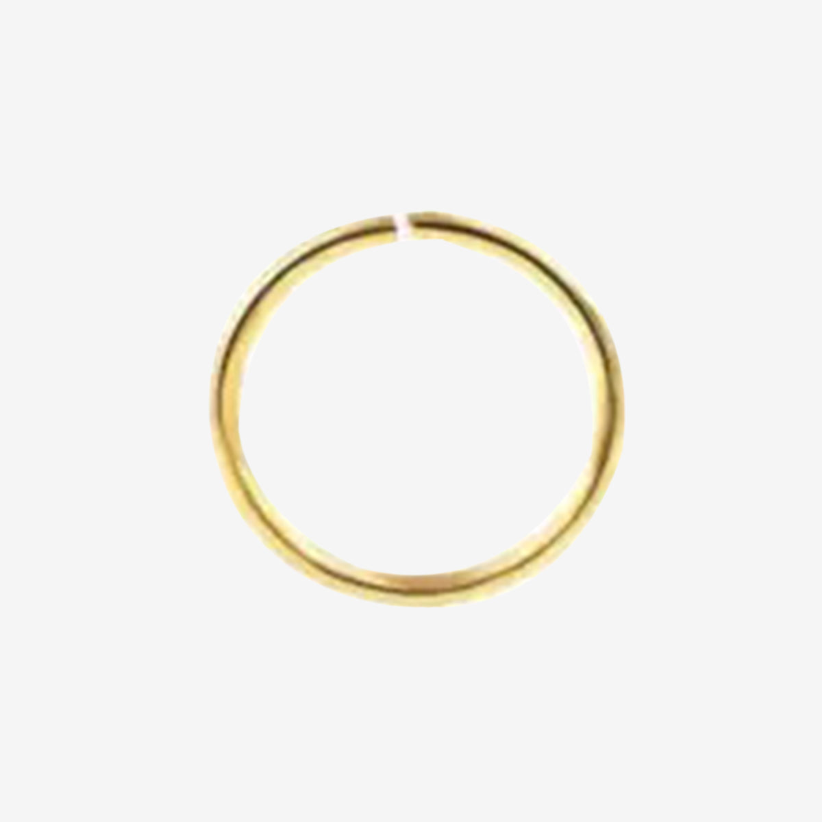 Girls’ Golden Nose Rings (6 Pack)