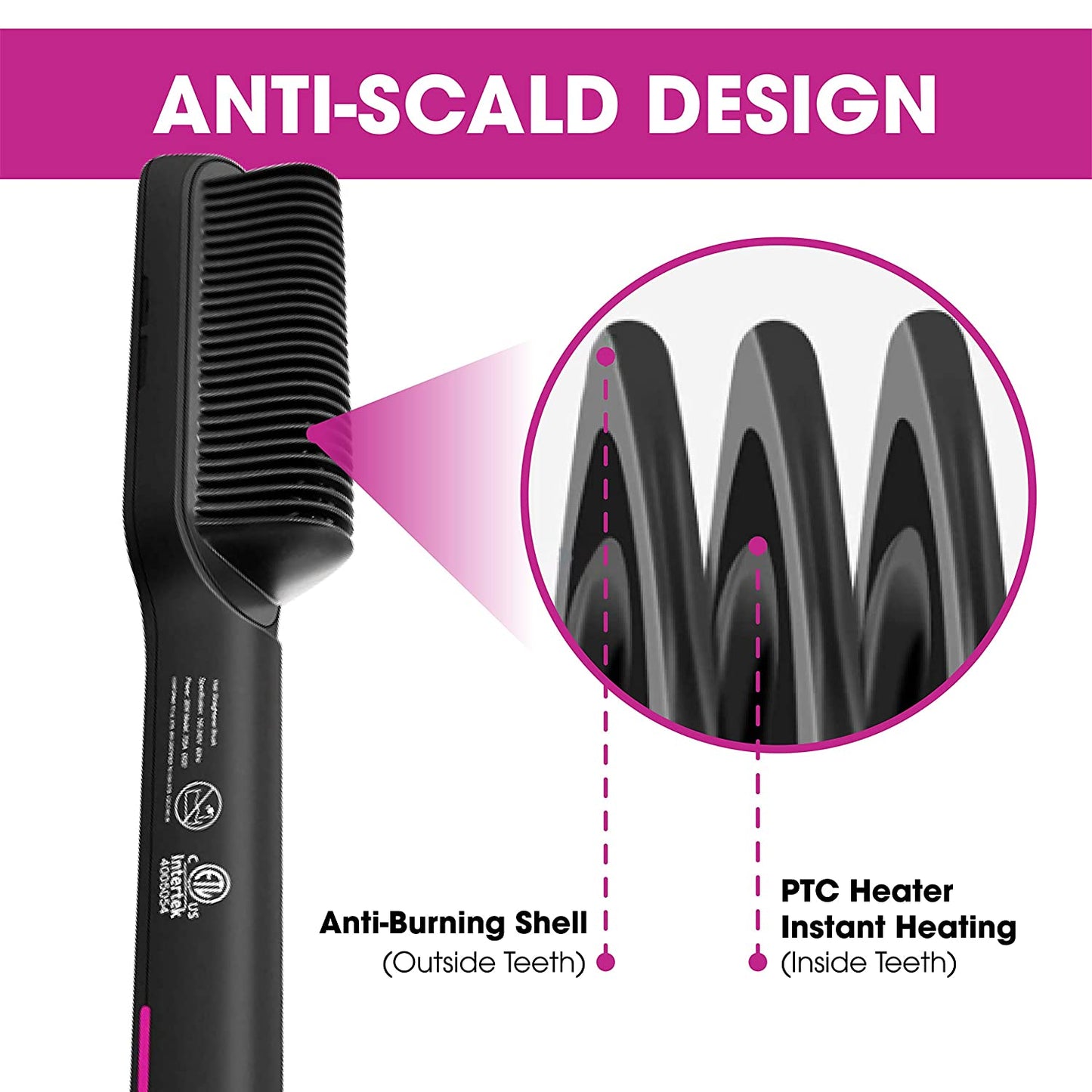 Electric Hair Straightener Curler