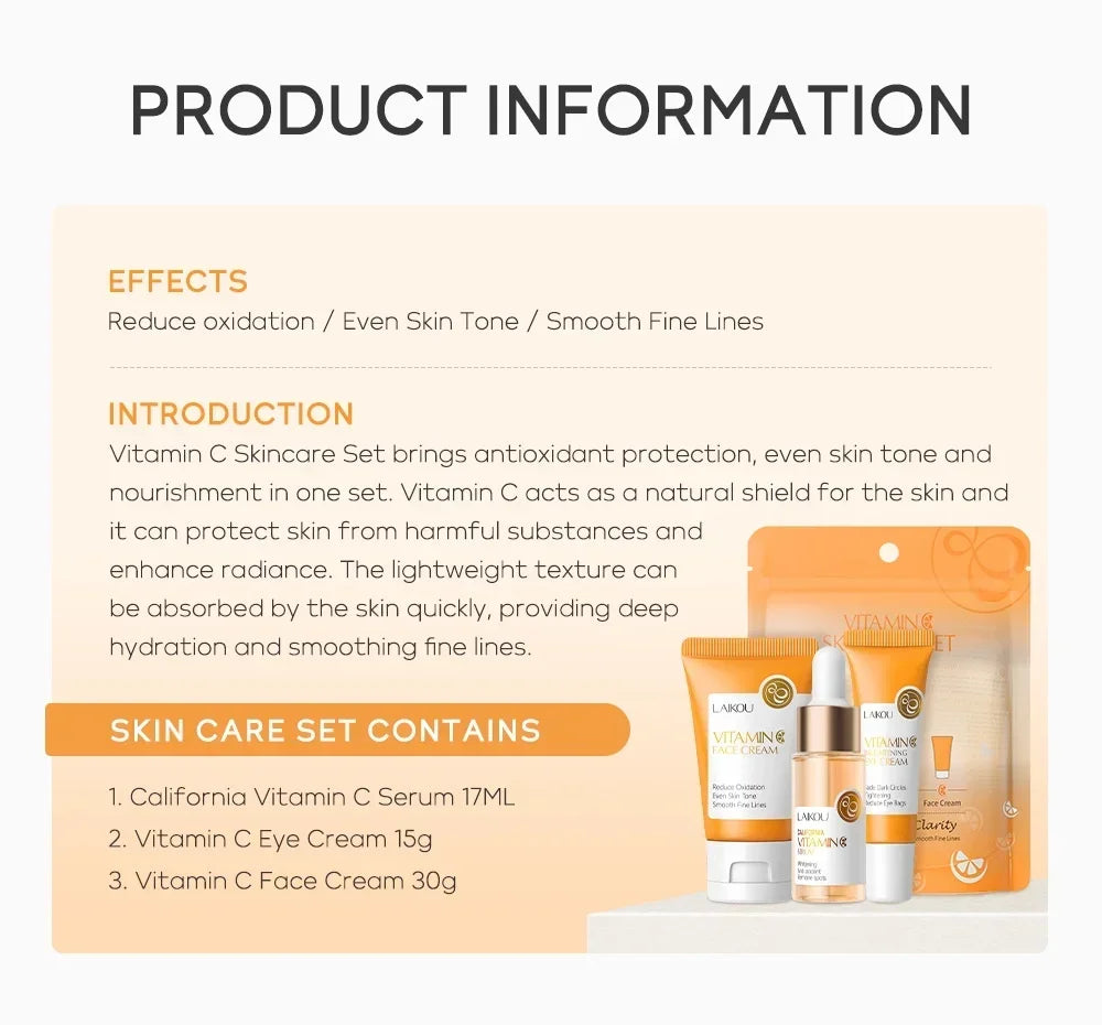 LAIKOU Vitamin C Facial Set
