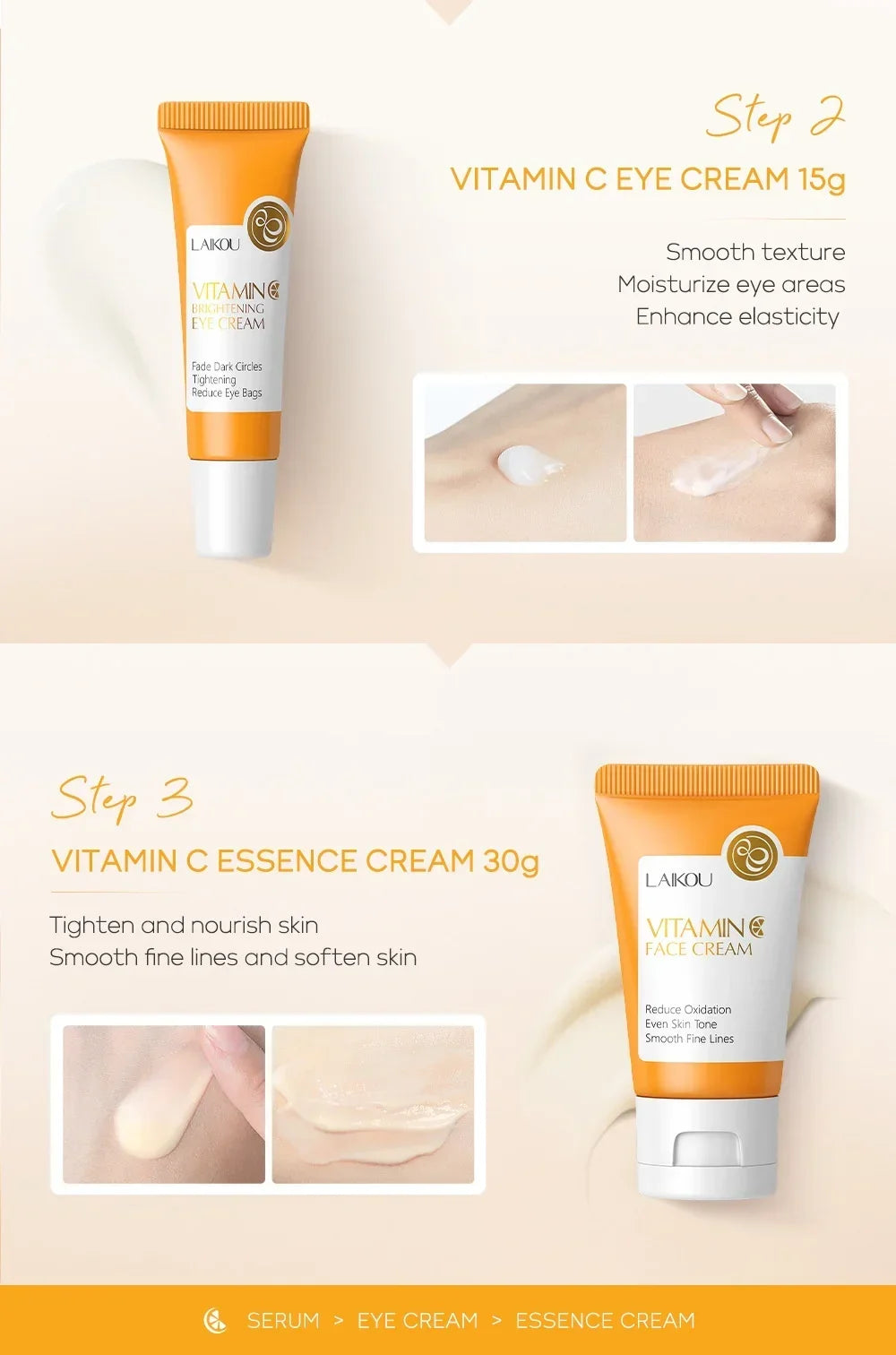 LAIKOU Vitamin C Facial Set