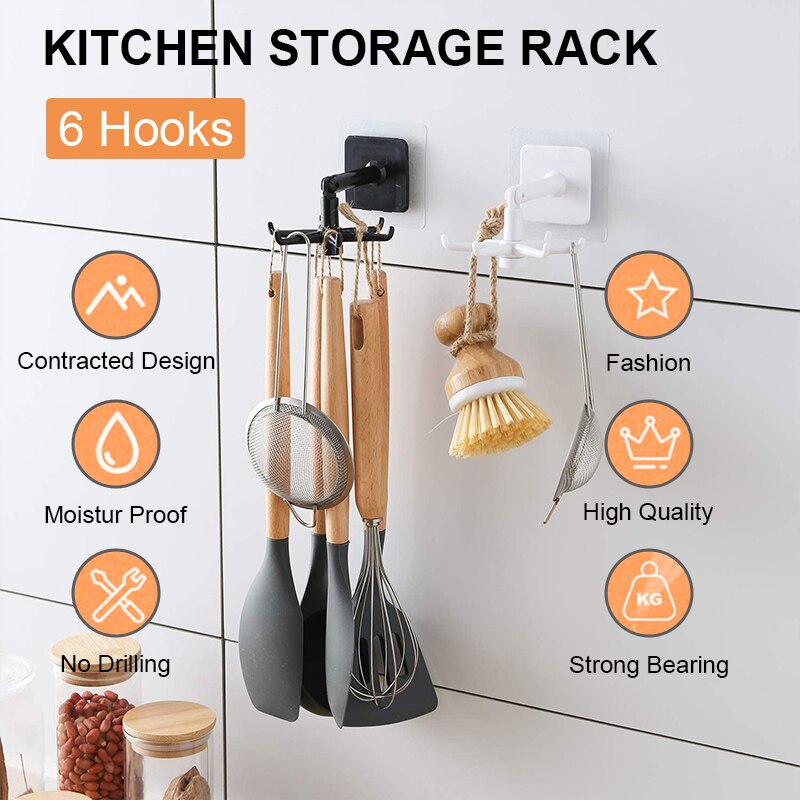 360° Rotating Kitchen Hook