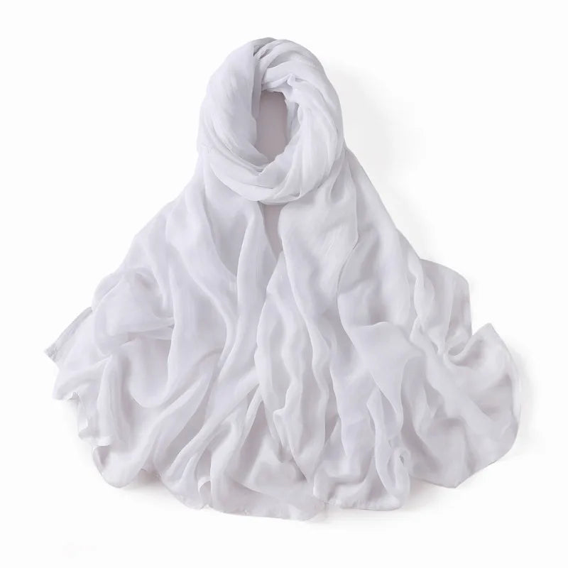 Women’s Plain Cotton Rayon Hijab Scarf