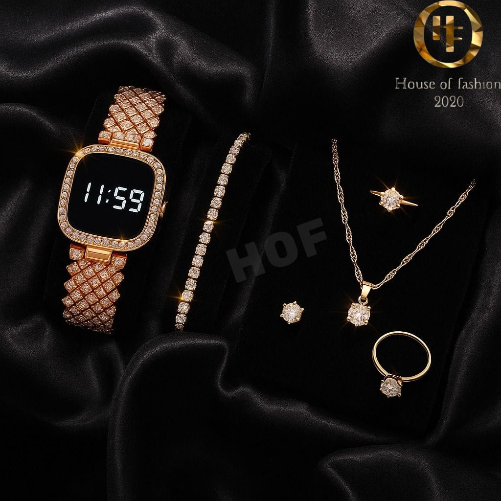 Diamond Luxury LED Watch for Women & Girls
