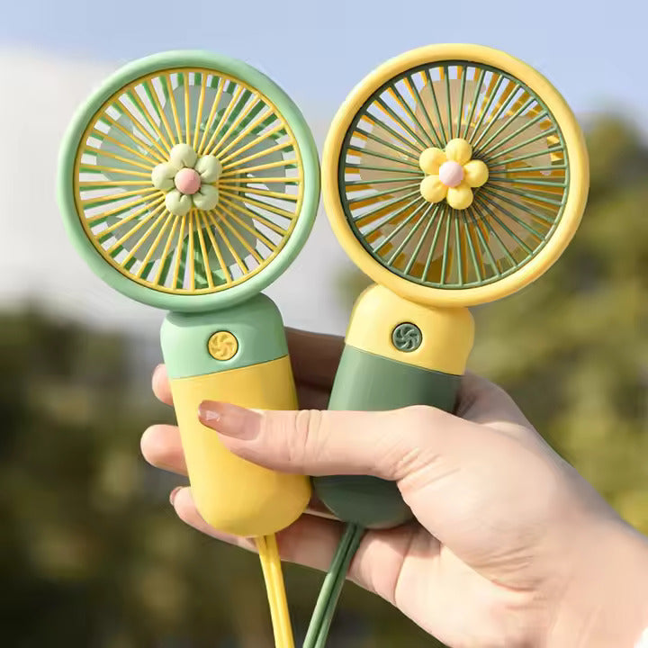 Summer Mini Fan – USB Rechargeable