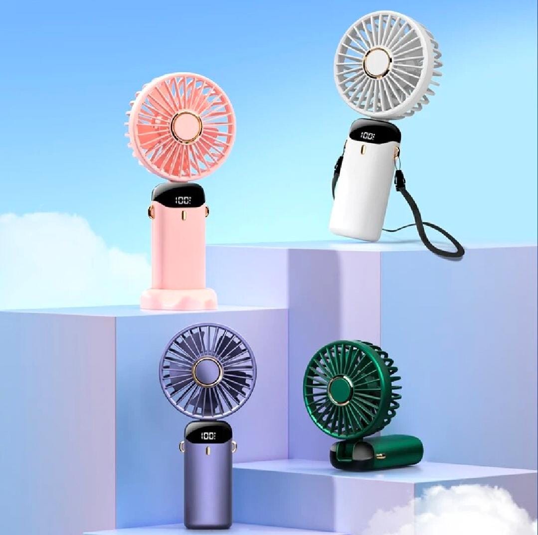 Summer Mini Fan – USB Rechargeable