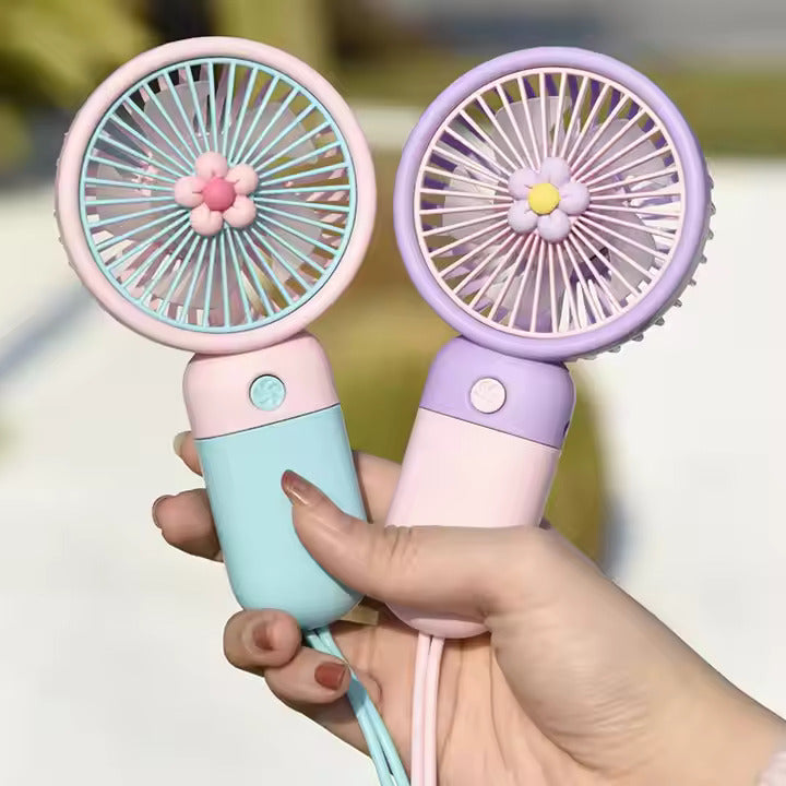 Summer Mini Fan – USB Rechargeable